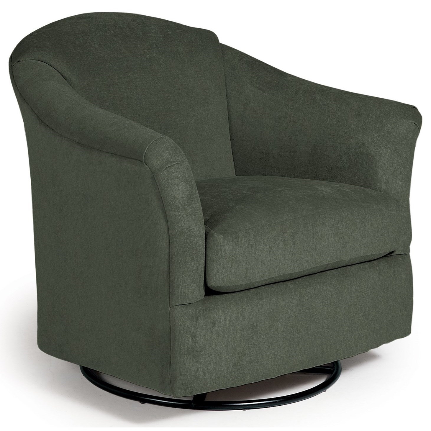 Best Home Furnishings Darby 2877 20672C Darby Swivel Glider Chair